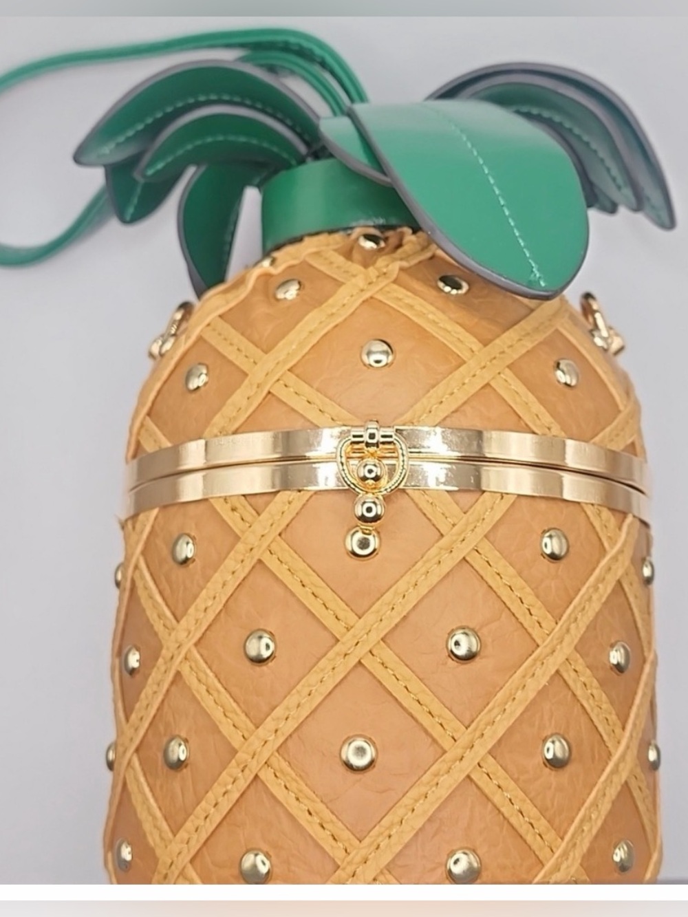Pineapple Novelty Crossbody Bag - Picture 3 of 3